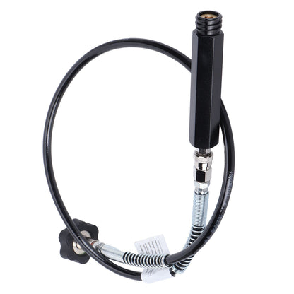 CGA320 TR21‑4 36in Black Soda Hose Adapter Set Stable Performance Sturdy Construction