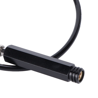 CGA320 TR21‑4 36in Black Soda Hose Adapter Set Stable Performance Sturdy Construction