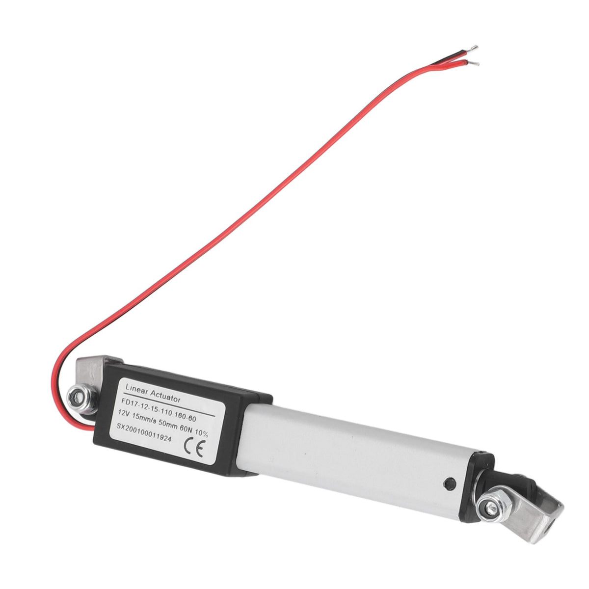 12V Electric Linear Actuator 50mm Stroke 60N Load Compact Versatile Mini Linear Actuator for Robots Electric Sofa Massage Bed