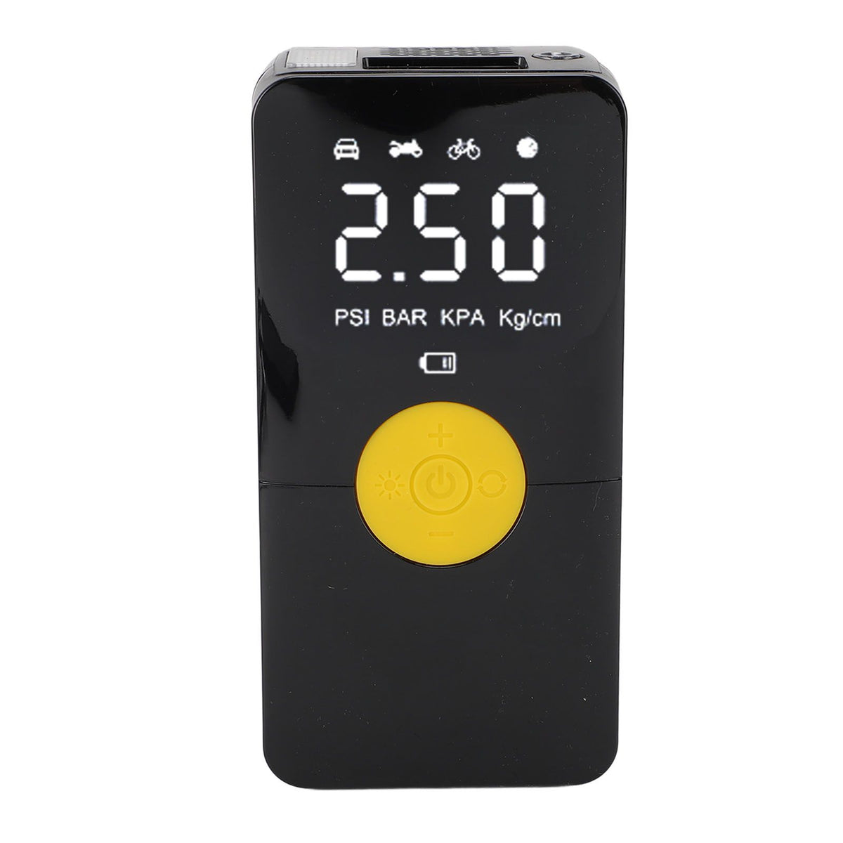 Tire Inflator Portable Air Compressor 120W 150PSI 4000mAh Cordless Air Pump with Pressure Gauge for Car Motorcycle Inflatable Bed