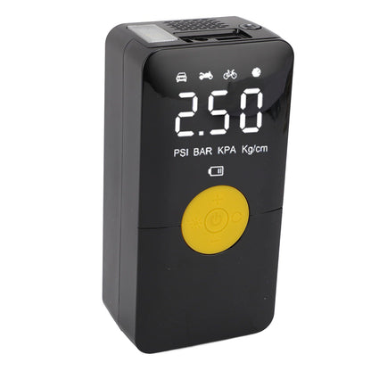 Tire Inflator Portable Air Compressor 120W 150PSI 4000mAh Cordless Air Pump with Pressure Gauge for Car Motorcycle Inflatable Bed