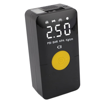 Tire Inflator Portable Air Compressor 120W 150PSI 4000mAh Cordless Air Pump with Pressure Gauge for Car Motorcycle Inflatable Bed