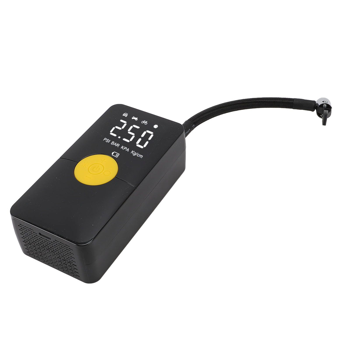 Tire Inflator Portable Air Compressor 120W 150PSI 4000mAh Cordless Air Pump with Pressure Gauge for Car Motorcycle Inflatable Bed