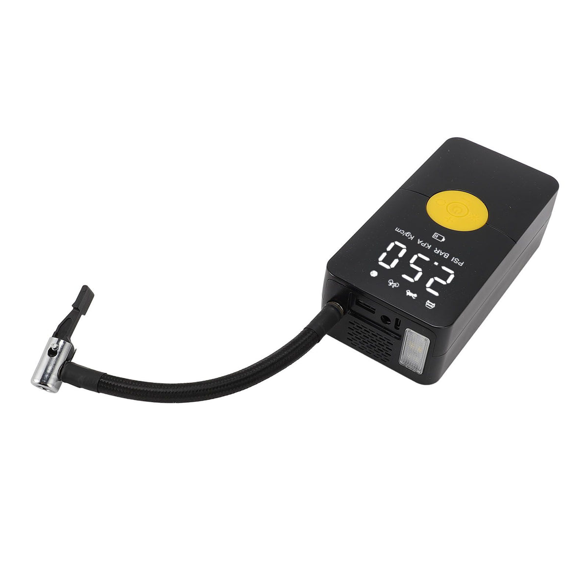 Tire Inflator Portable Air Compressor 120W 150PSI 4000mAh Cordless Air Pump with Pressure Gauge for Car Motorcycle Inflatable Bed