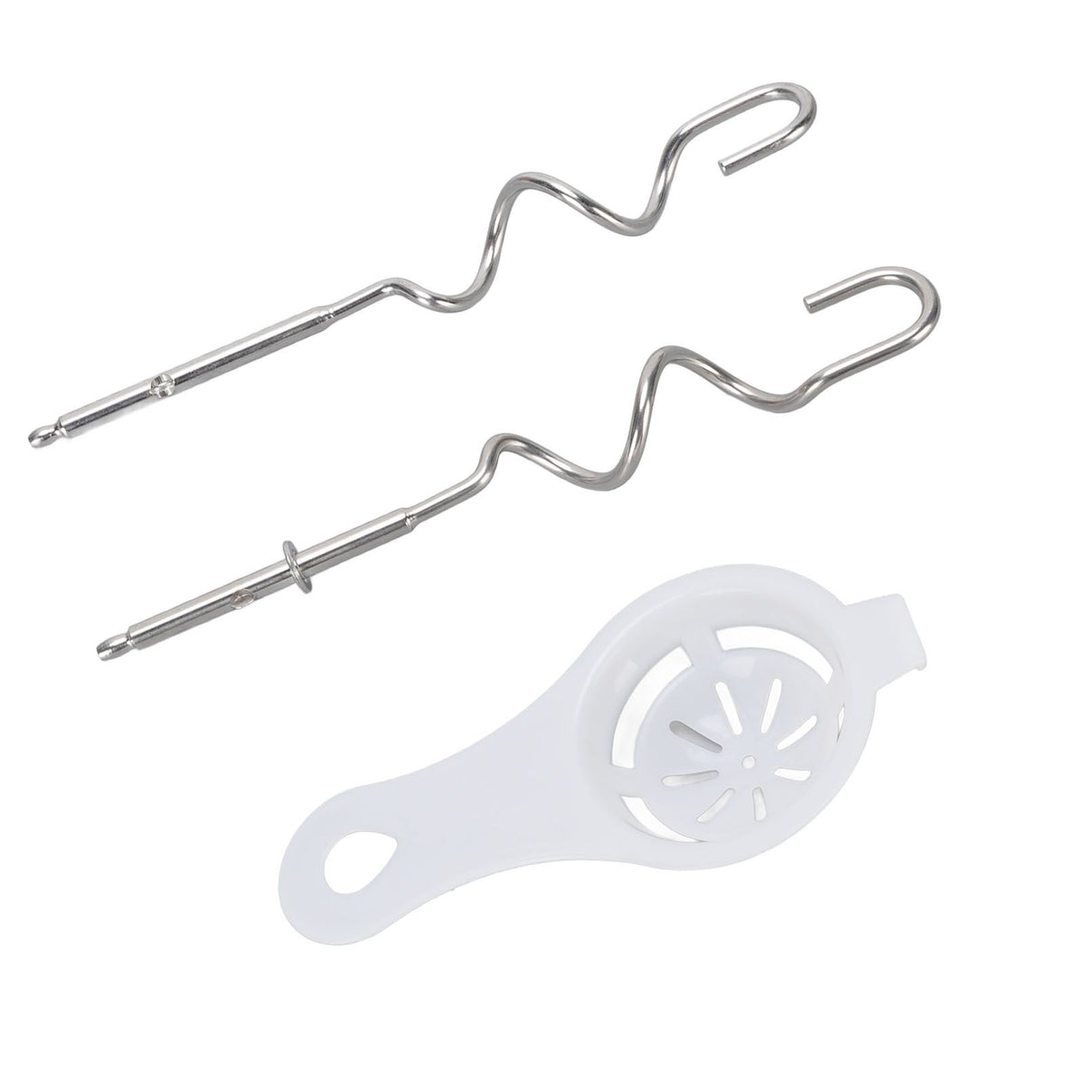 Hand Mixer Dough Hooks Replacement Stainless Steel Kitchen Dough Mixing Bread Hooks Hand Mixer Aid Attachments