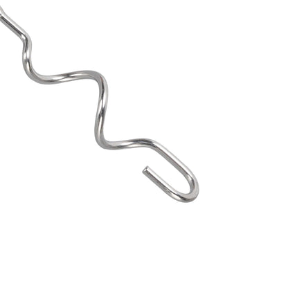 Hand Mixer Dough Hooks Replacement Stainless Steel Kitchen Dough Mixing Bread Hooks Hand Mixer Aid Attachments