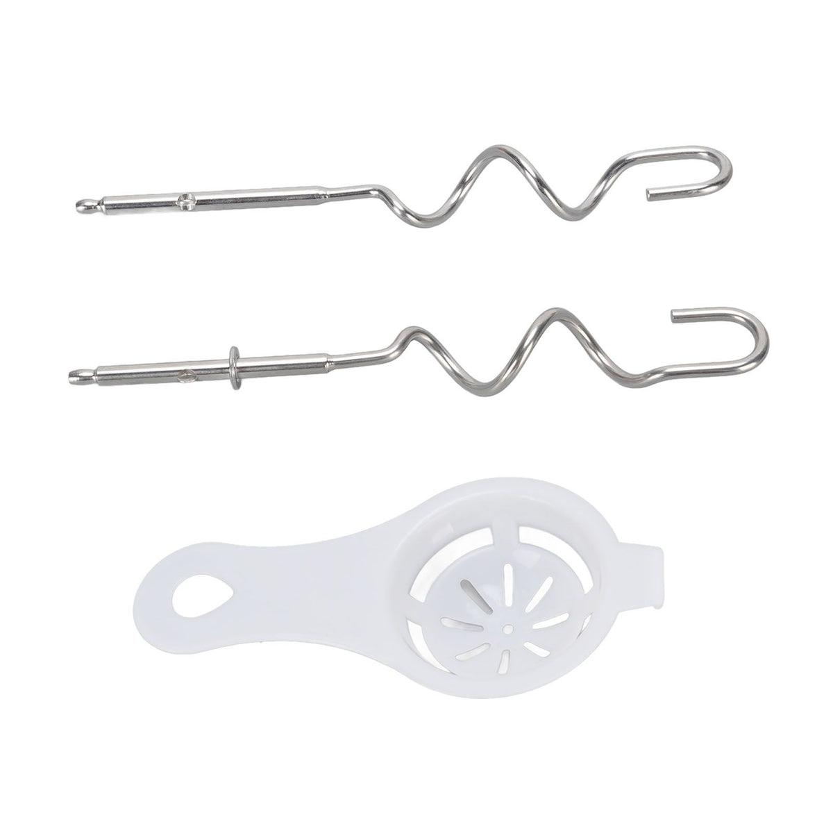 Hand Mixer Dough Hooks Replacement Stainless Steel Kitchen Dough Mixing Bread Hooks Hand Mixer Aid Attachments