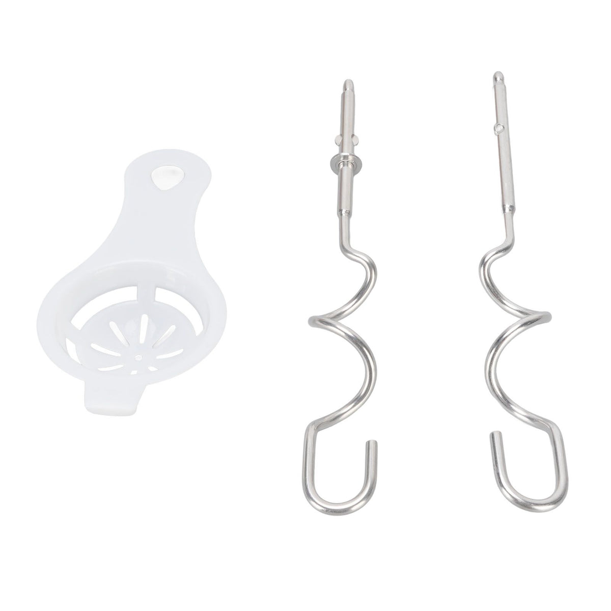 Hand Mixer Dough Hooks Replacement Stainless Steel Kitchen Dough Mixing Bread Hooks Hand Mixer Aid Attachments