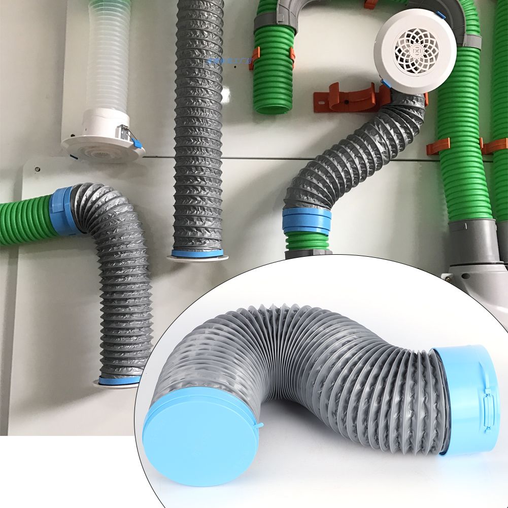Household Flexible Dust Ventilation Tube Air Exhaust Pipe Hose for Air Conditioner