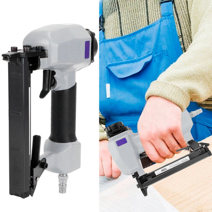 Pneumatic Nail Gun Portable J Nailing Equipment for Woodworking Household Manufacturing