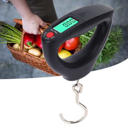 Electronic Scale Luminous Screen Large Handle Hook Portable Luggage Weight Scale