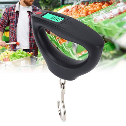 Electronic Scale Luminous Screen Large Handle Hook Portable Luggage Weight Scale