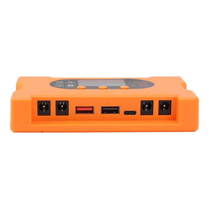 Solar Charge Controller 12V 24V Dual USB Type C Fast Charging Solar Panel Battery Regulator with LCD Display 20A