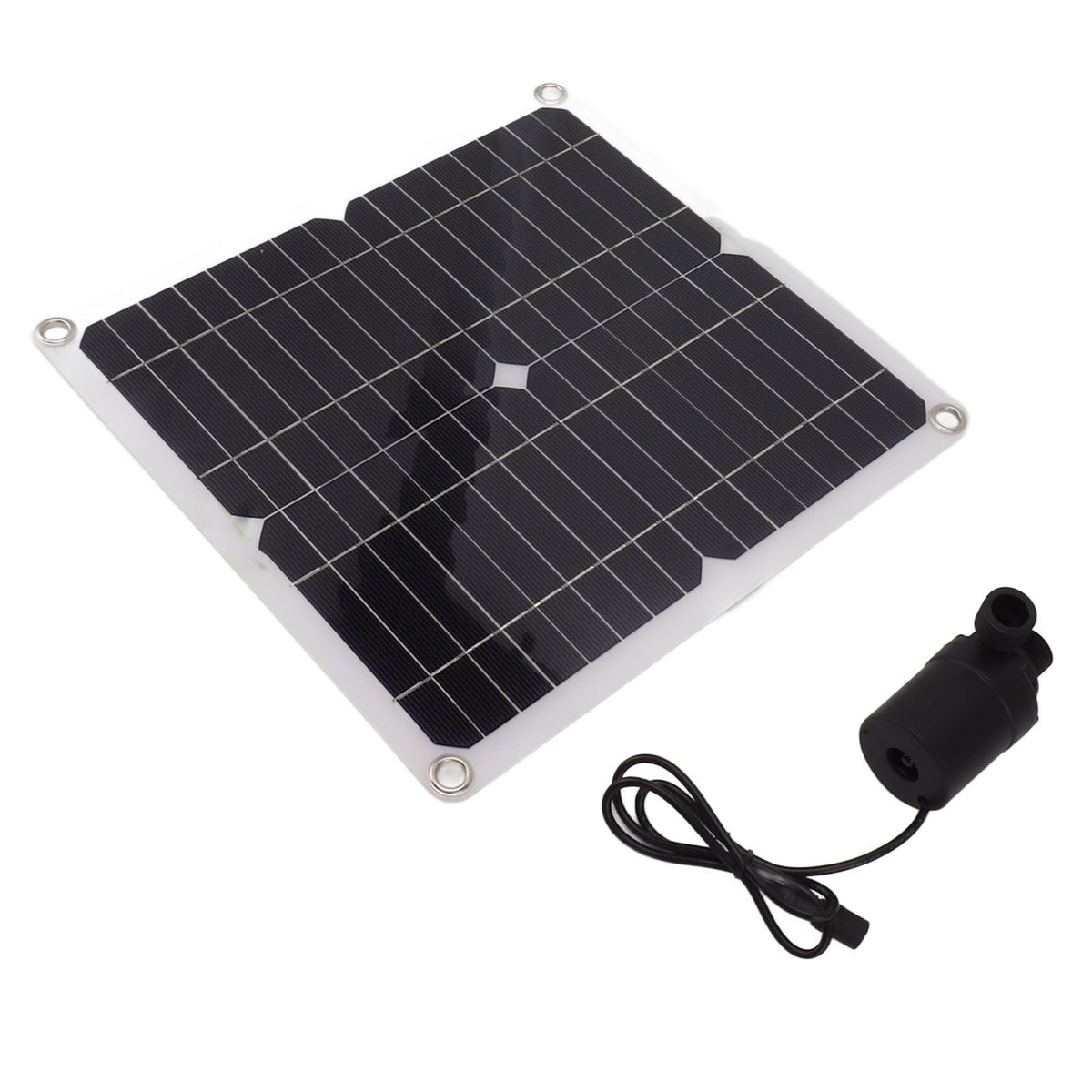 Solar Water Pump Kit Water Fountain Flower Irrigation Pump DC12V 22W with 100W Solar Panel
