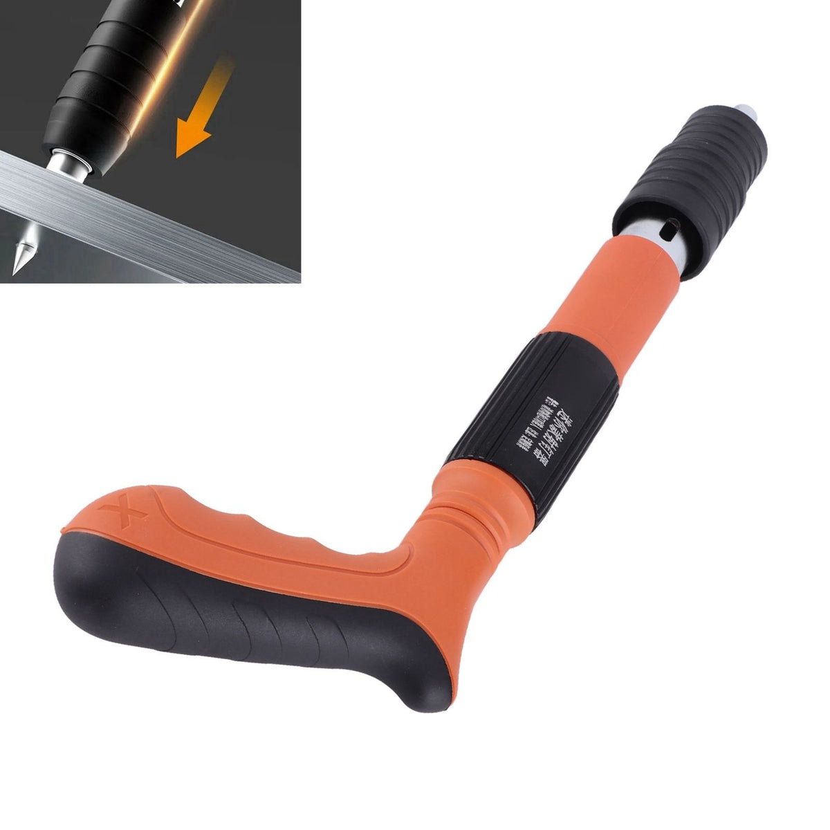 Manual Mini Steel Nail Shooting Machine Adjustable Wall Install Nail Shooting Machine