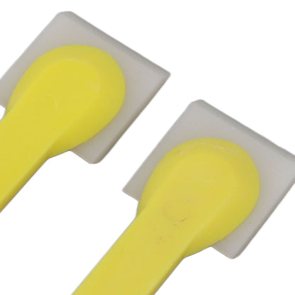 5pcs Beef Tendon Glue Scraper Handheld Plastic Caulk Finisher Glass Glue Scraper Blade for Window