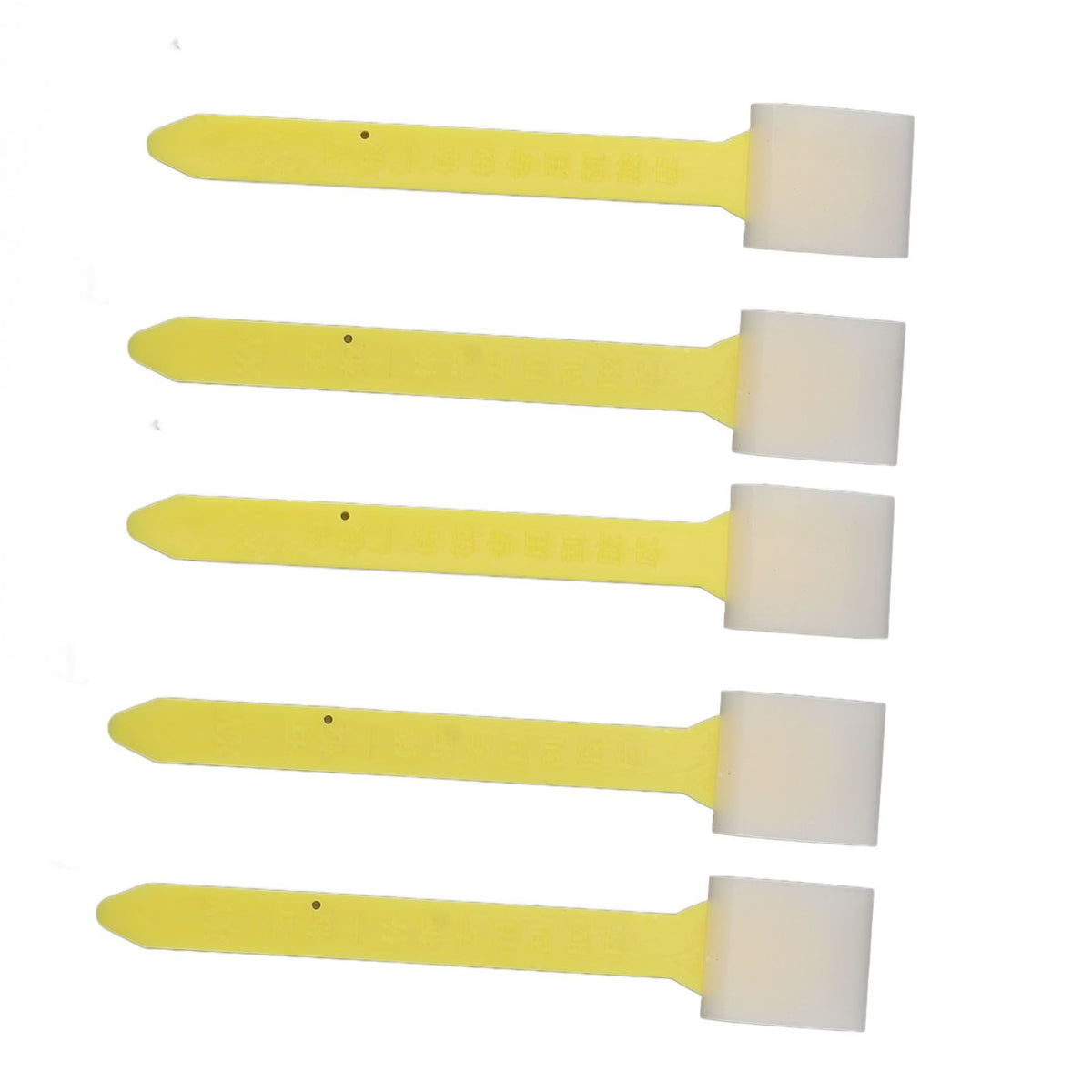 5pcs Beef Tendon Glue Scraper Handheld Plastic Caulk Finisher Glass Glue Scraper Blade for Window