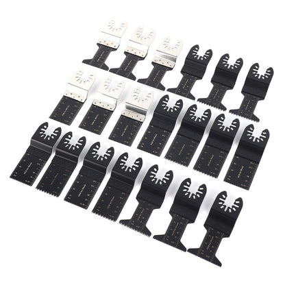 20pcs Oscillating Saw Blade High Efficiency Universal Quick Release Multi Tool Blades for Wood Metal Plastics