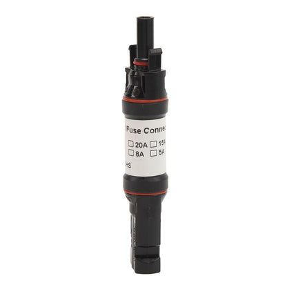 1000V 30A PV Inline Fuse Connector Solar Panel Male Female Connector with Fuse IP67 Waterproof Solar Connectors for Outdoor Use