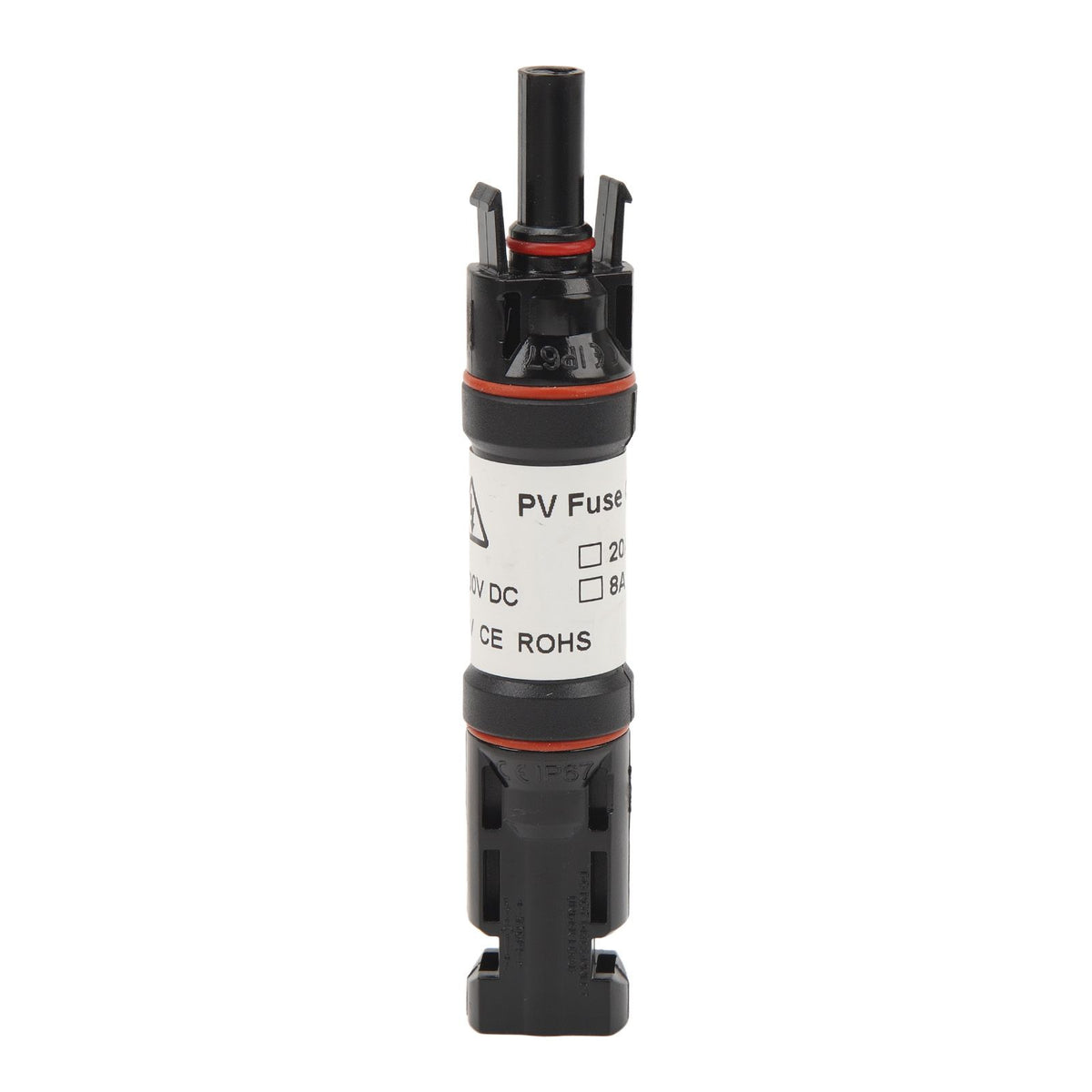 1000V 30A PV Inline Fuse Connector Solar Panel Male Female Connector with Fuse IP67 Waterproof Solar Connectors for Outdoor Use