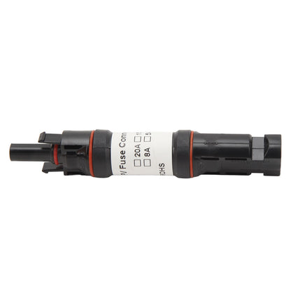 1000V 30A PV Inline Fuse Connector Solar Panel Male Female Connector with Fuse IP67 Waterproof Solar Connectors for Outdoor Use