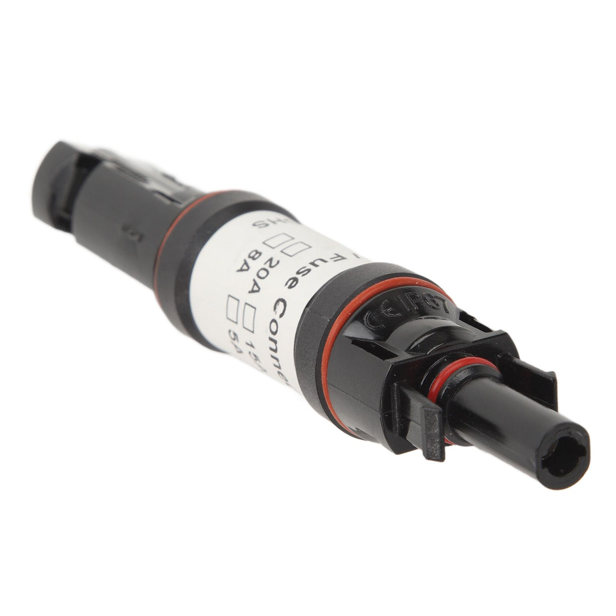 1000V 30A PV Inline Fuse Connector Solar Panel Male Female Connector with Fuse IP67 Waterproof Solar Connectors for Outdoor Use