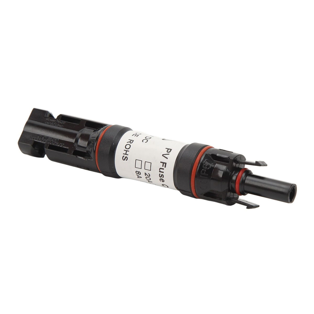 1000V 30A PV Inline Fuse Connector Solar Panel Male Female Connector with Fuse IP67 Waterproof Solar Connectors for Outdoor Use