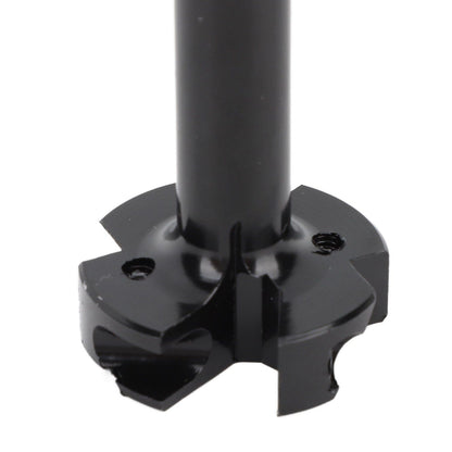 Spoilboard Surfacing Router Bit 4 Blades Cemented Carbide Planer Bit for Slab Flattening Wood Milling Cutter Woodworking Tool 1/4 Shank