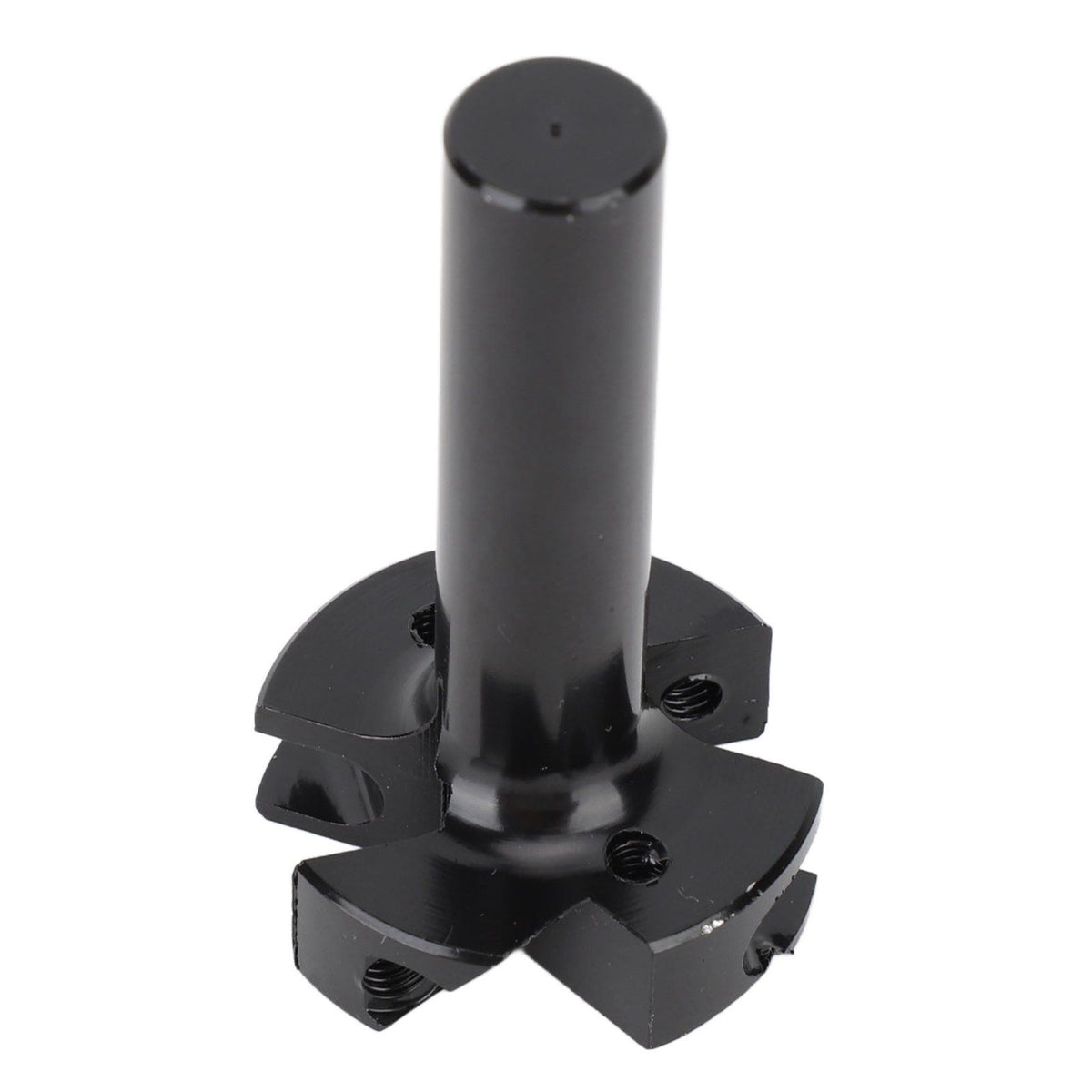 Spoilboard Surfacing Router Bit 4 Blades Cemented Carbide Planer Bit for Slab Flattening Wood Milling Cutter Woodworking Tool 1/4 Shank