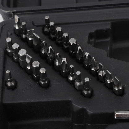 Electric Screwdriver Set Portable 3.6V with 45 Bits 180rpm High Speed Power Screwdriver for Repairing