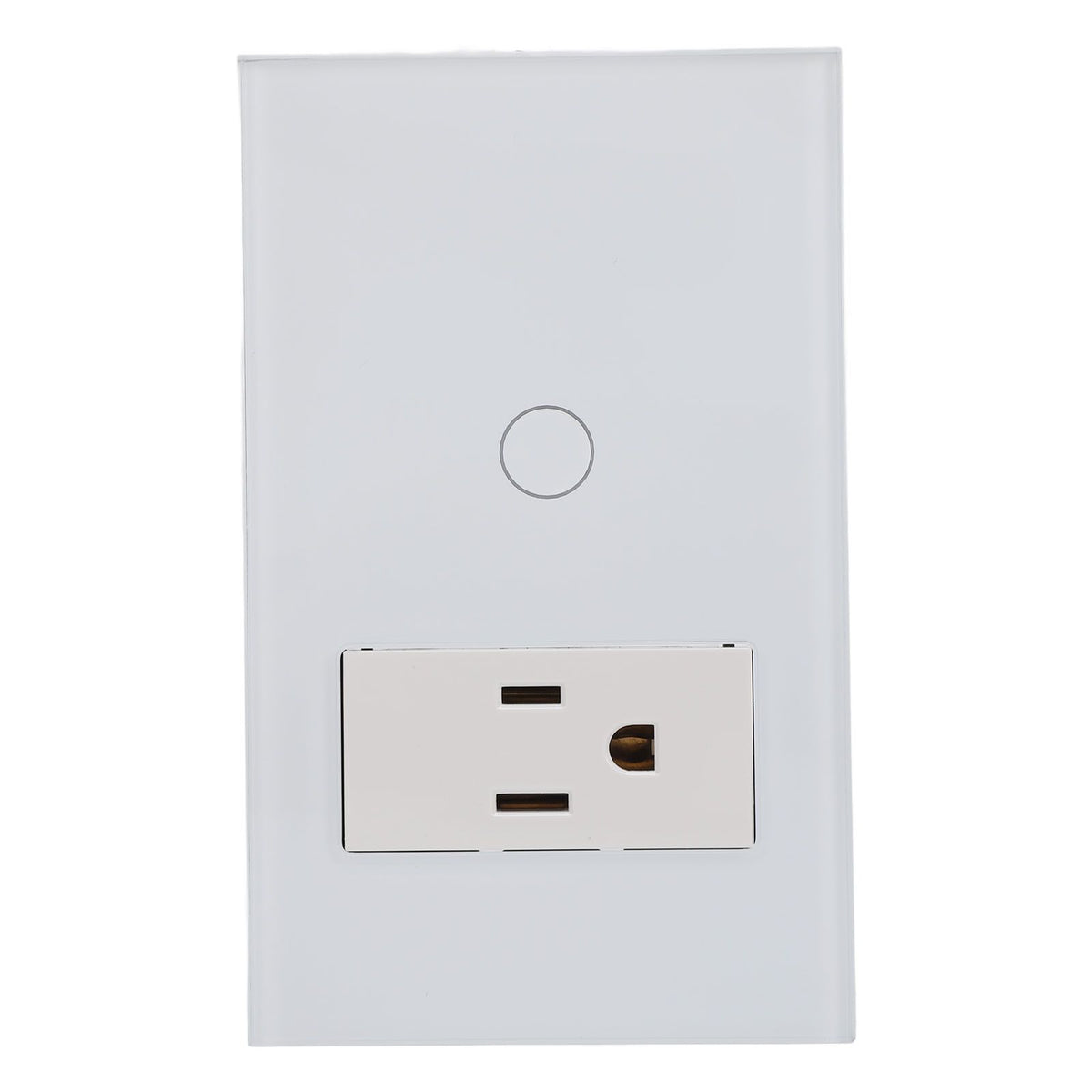 Smart Switch WiFi Phone Remote Fire Zero Control with 3 Holes Socket Touch Light Switch for Home Use Hotel