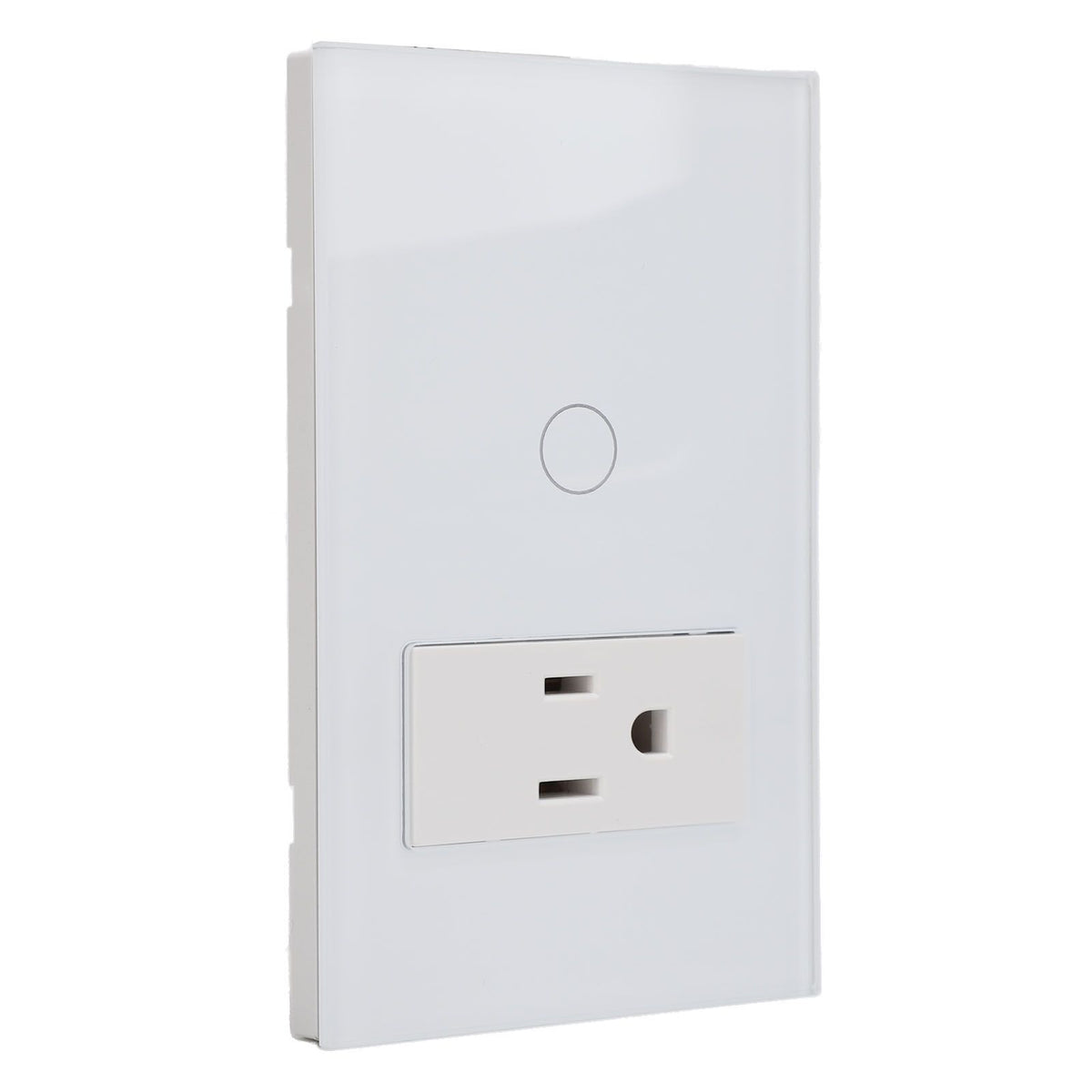 Smart Switch WiFi Phone Remote Fire Zero Control with 3 Holes Socket Touch Light Switch for Home Use Hotel
