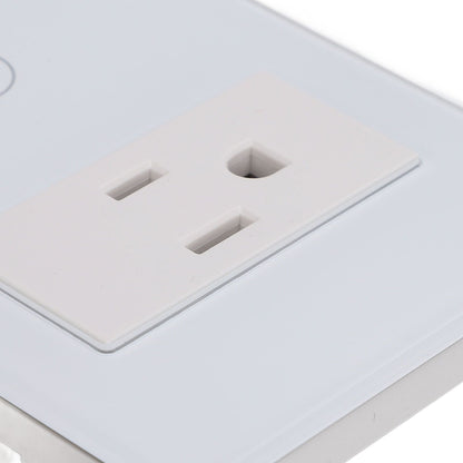 Smart Switch WiFi Phone Remote Fire Zero Control with 3 Holes Socket Touch Light Switch for Home Use Hotel