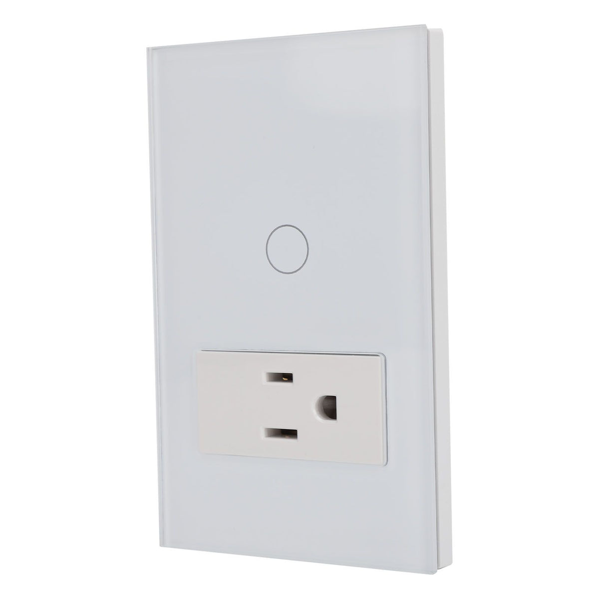 Smart Switch WiFi Phone Remote Fire Zero Control with 3 Holes Socket Touch Light Switch for Home Use Hotel