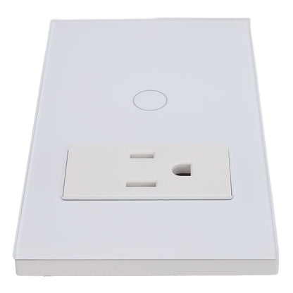 Smart Switch WiFi Phone Remote Fire Zero Control with 3 Holes Socket Touch Light Switch for Home Use Hotel