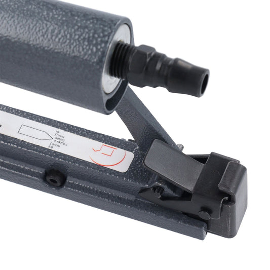 Pneumatic Nailer Silent 0.4‑0.7Mpa Large Capacity Nail Slot Aluminum Air Nail Gun Tool for Photo Frame Picture Frame Mirror Frame