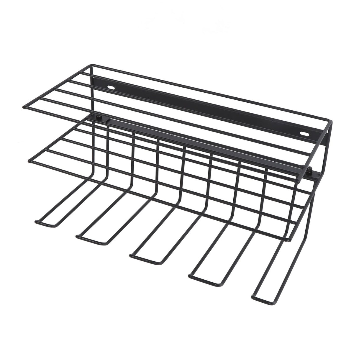 Power Tool Organizer Wall Mounted Iron Power Drill Tool Holder Easy Installation Power Tool Storage Rack for Garages Homes Workshops Sheds