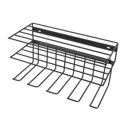 Power Tool Organizer Wall Mounted Iron Power Drill Tool Holder Easy Installation Power Tool Storage Rack for Garages Homes Workshops Sheds