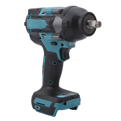 Impact Wrench Brushless Motor 21V Lithium Battery Cordless Electric Impact Wrench with Variable Speed Trigger and LED Light