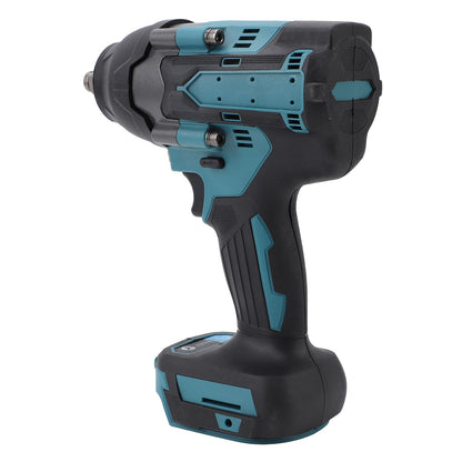Impact Wrench Brushless Motor 21V Lithium Battery Cordless Electric Impact Wrench with Variable Speed Trigger and LED Light