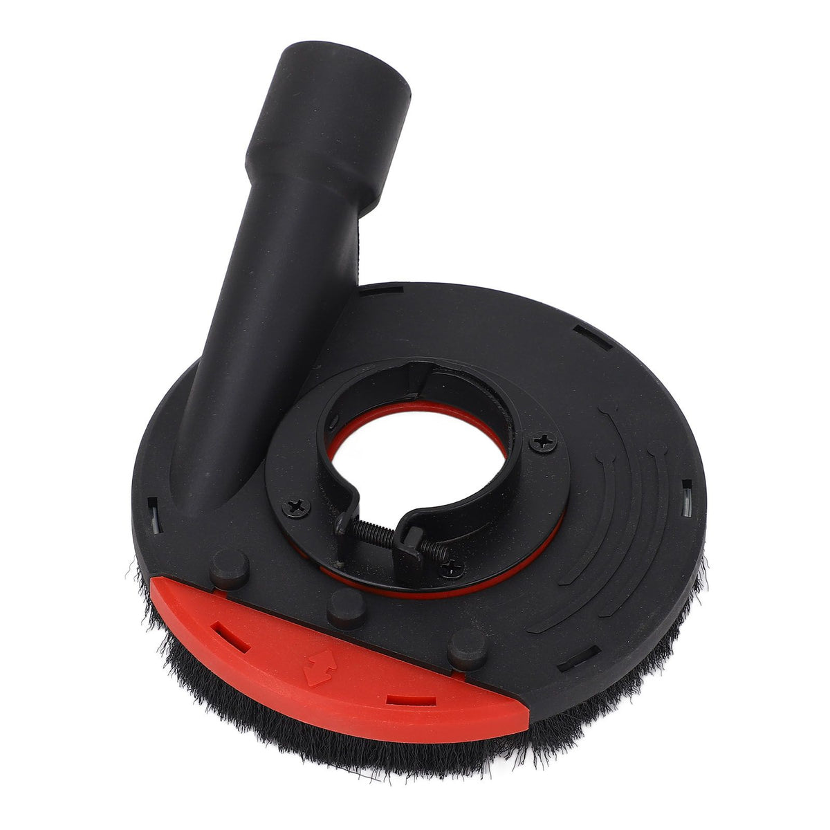 4 Inch Angle Grinder Grinding Dust Shroud Efficient Filtration Grinding Dust Cover for 100 115 Small Angle Grinder B-100H Red Black