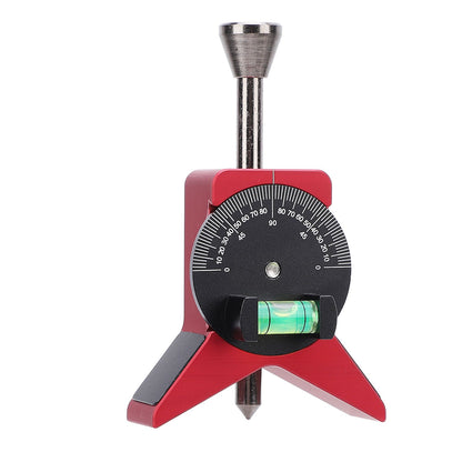 Pipe Center Finder Y Shaped Magnetic Pipe Marker Centering Head Tool with Adjustable Scale Bubble Level Protractor for Professionals