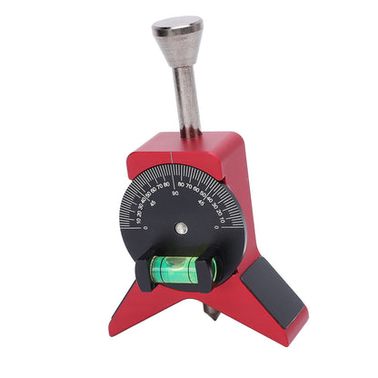 Pipe Center Finder Y Shaped Magnetic Pipe Marker Centering Head Tool with Adjustable Scale Bubble Level Protractor for Professionals