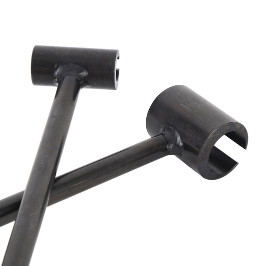 2 Pack Door Hinge Adjustment Tools Steel Construction Double Head Hinge Gaps Bender Repair Wrench