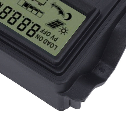 12V 24V PWM Solar Charge Controller LCD Display Double USB Output Stable Performance Solar Controller for Phone Tablet 100A