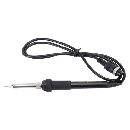 Soldering Iron Handle 50W 24V Silicone Aluminum Soldering Station Replacement Pencil Welding Tool with 5 Holes