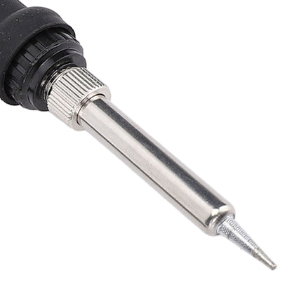 Soldering Iron Handle 50W 24V Silicone Aluminum Soldering Station Replacement Pencil Welding Tool with 5 Holes
