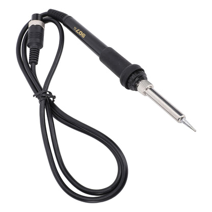 Soldering Iron Handle 50W 24V Silicone Aluminum Soldering Station Replacement Pencil Welding Tool with 5 Holes