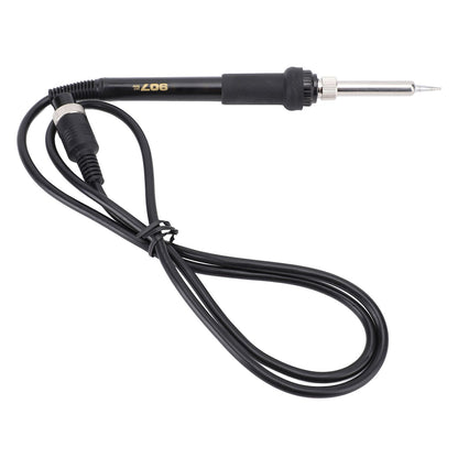 Soldering Iron Handle 50W 24V Silicone Aluminum Soldering Station Replacement Pencil Welding Tool with 5 Holes