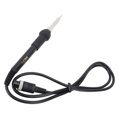 Soldering Iron Handle 50W 24V Silicone Aluminum Soldering Station Replacement Pencil Welding Tool with 5 Holes